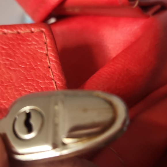 Red Vintage Courier bag - Picture 4 of 4